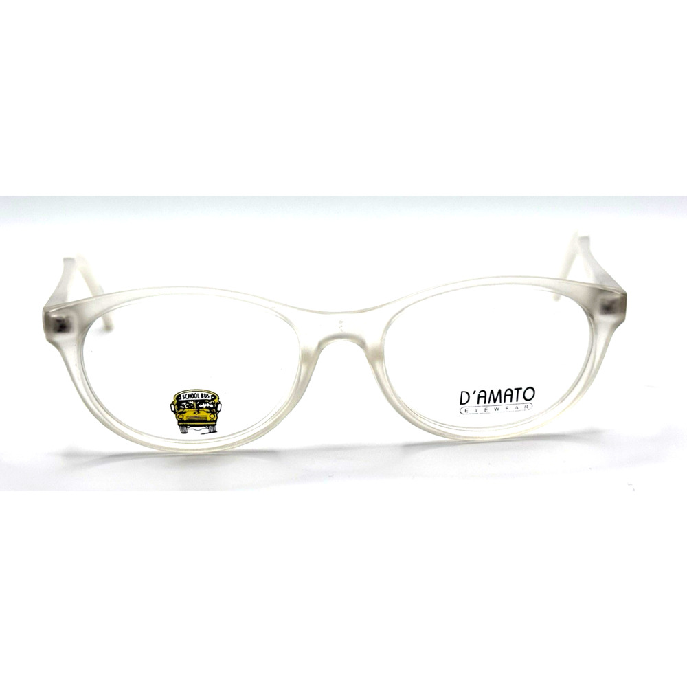 D'AMATO DK242 WHITE EYEGLASSES SUNGLASSES FRAMES 43-15-120